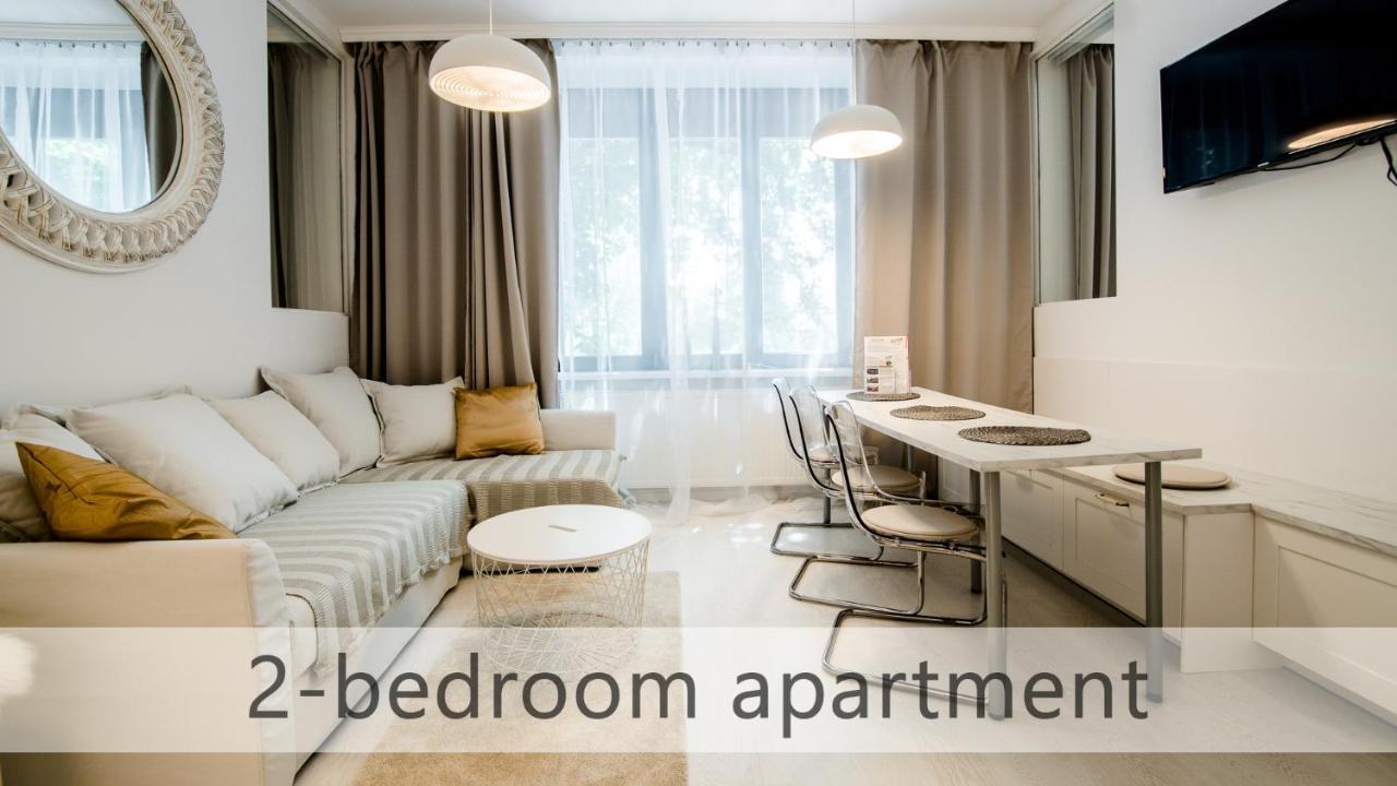 White Apartments With Ac By Kovee Bratislava Exterior foto